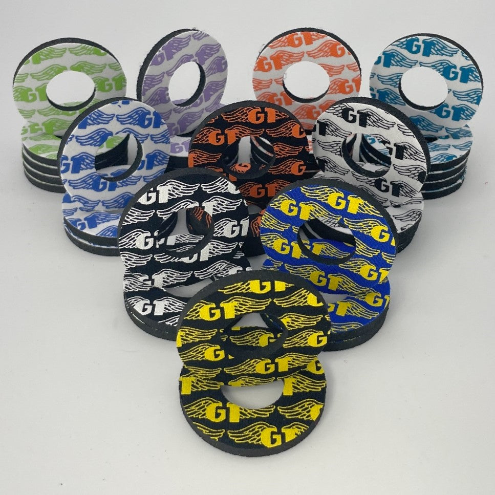 GT Wings grip donuts all colors blue yellow white black and more