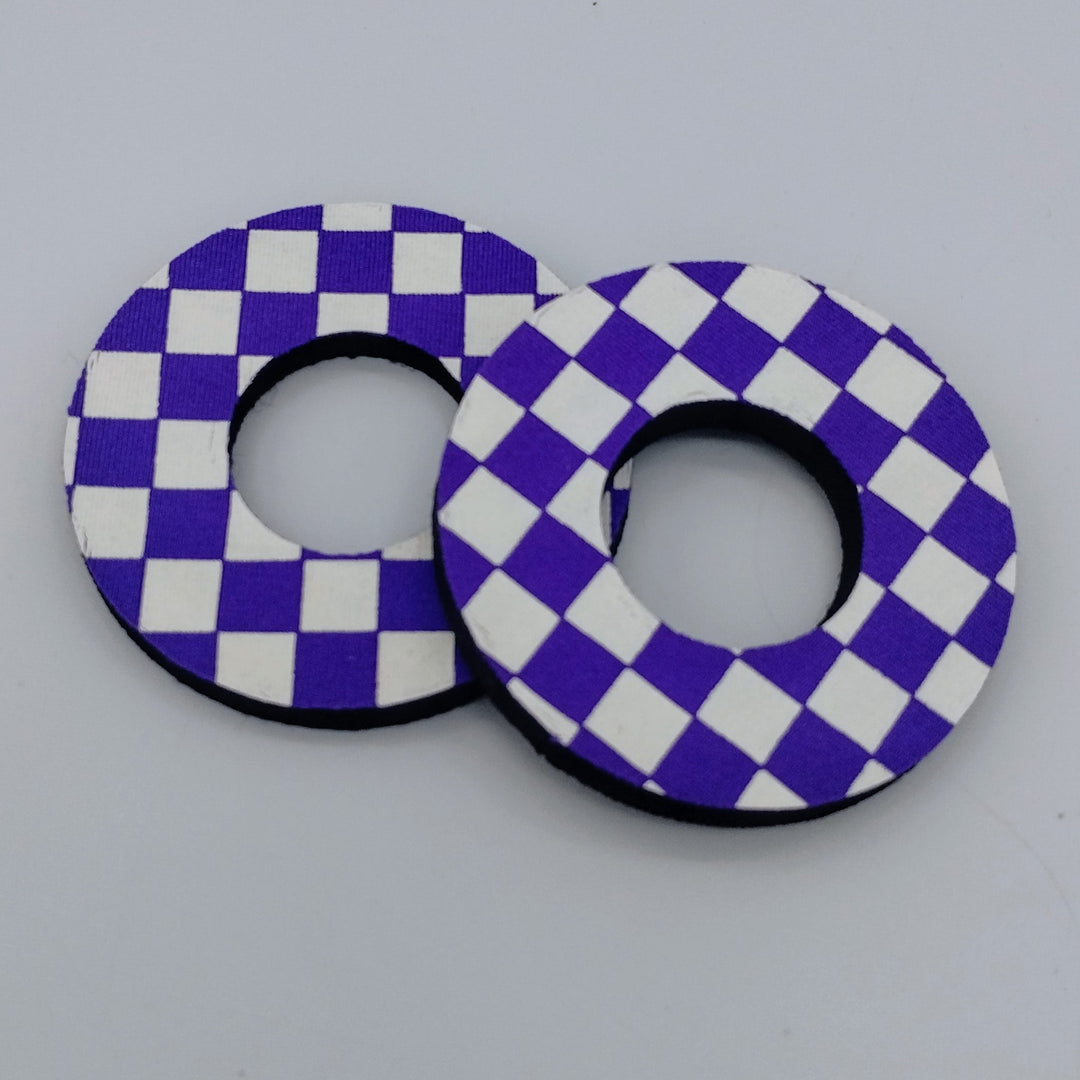 Grip Donuts- Purple and White