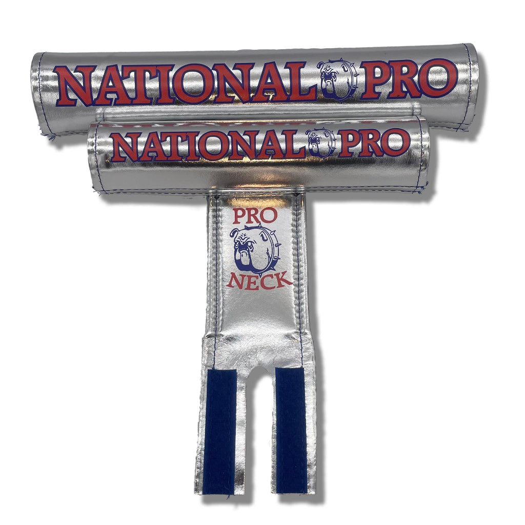 National Pro Anodized Chrome BMX Pad Set – Flite BMX