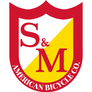S & M American Bicycle Co BMX Badge