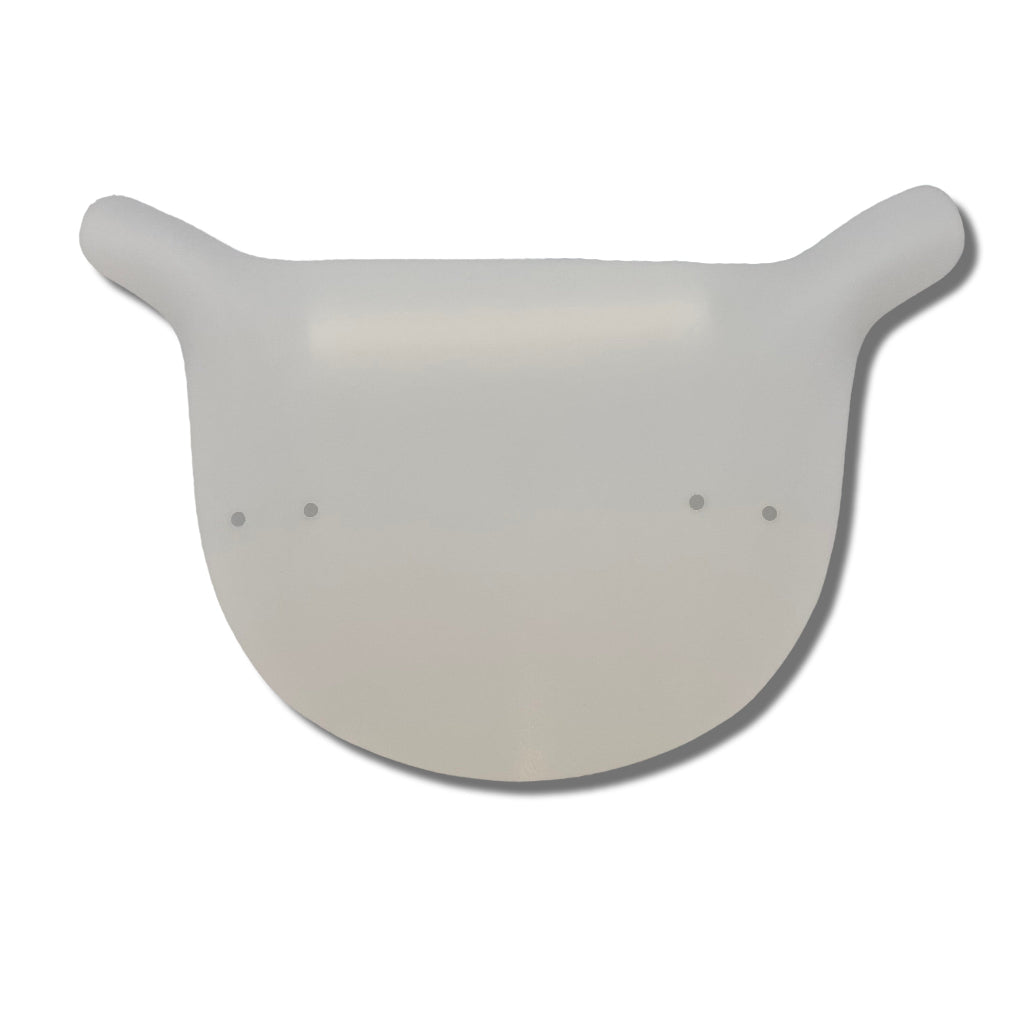 DIY Numberplate by FliteBMX Flite BMX semi transparent plastic comes with 4 zip ties