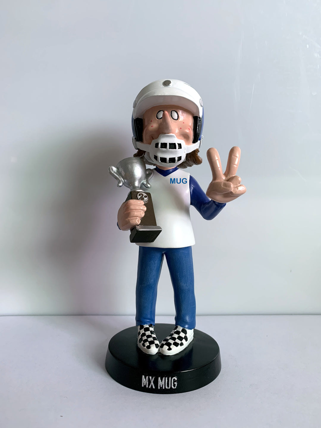 Radical Rick BMX, MX Mug Bobblehead, Radical Rick action,