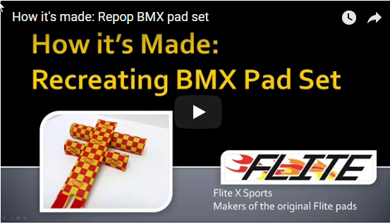 How to make a BMX pad set