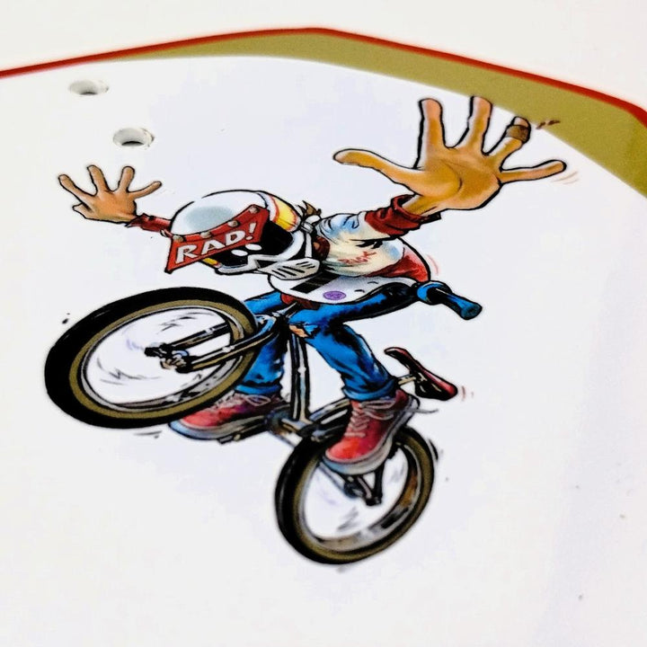 45 Years Radical Rick Rider Number Plate – Flite BMX