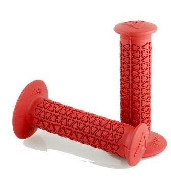 A'ME ROUND GRIPS in Red for BMX sold by Flite