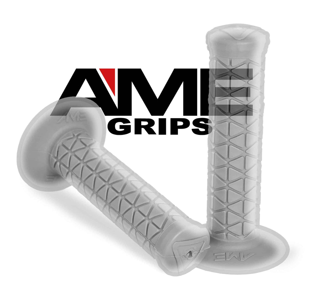 AME Grips Trigrips clear for old school BMX bikes