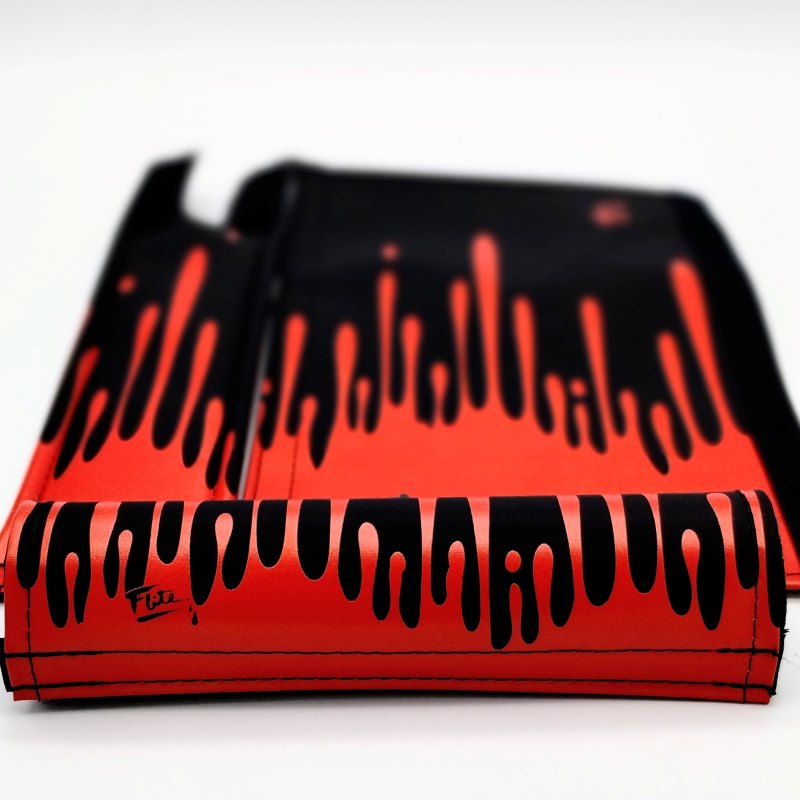 dripping blood bmx pad set 