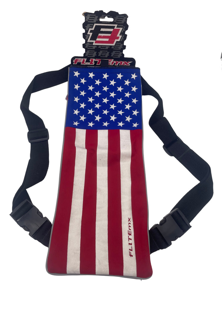 Early Flite Flag Camelback water backpack