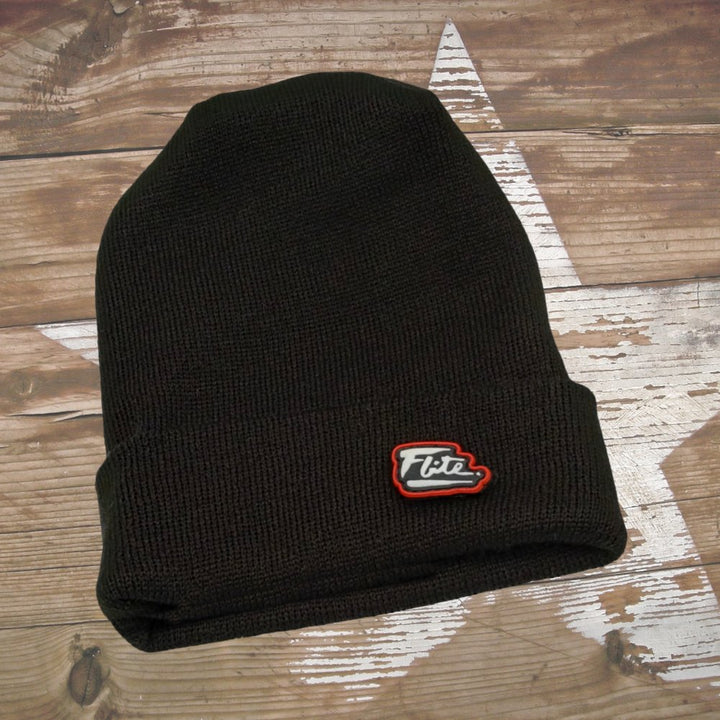 Flite Red Patch Beanie