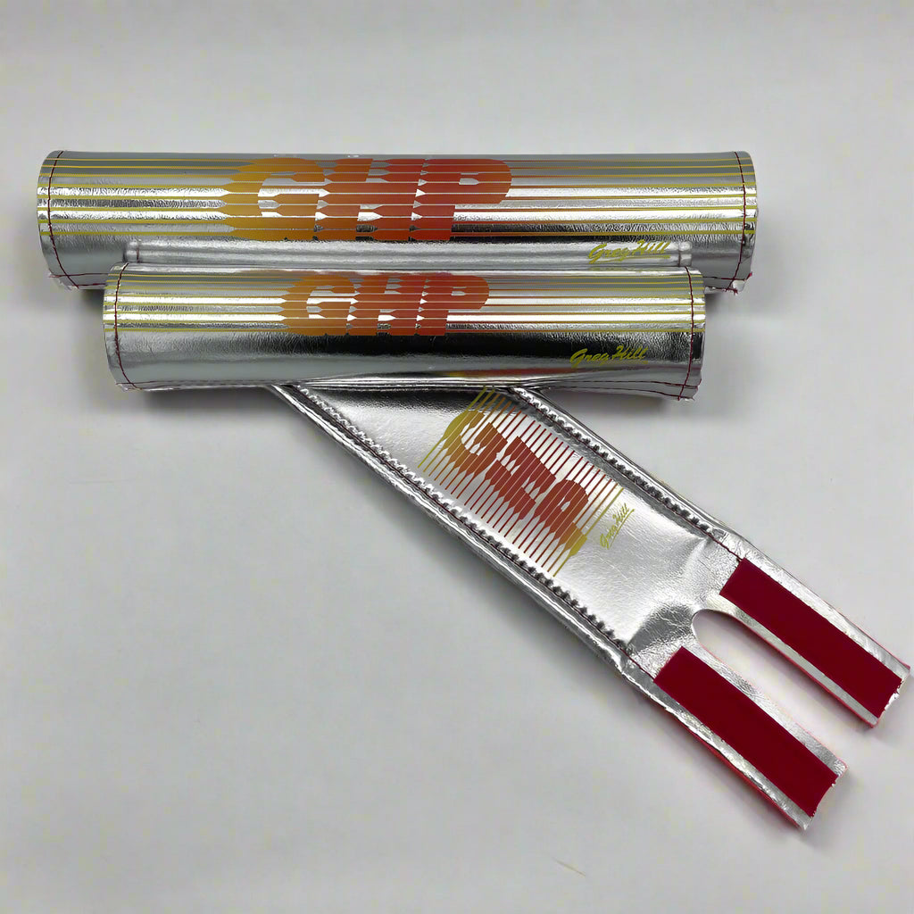 GHP Reproduction BMX Pad Set - Anodized Chrome – Flite BMX