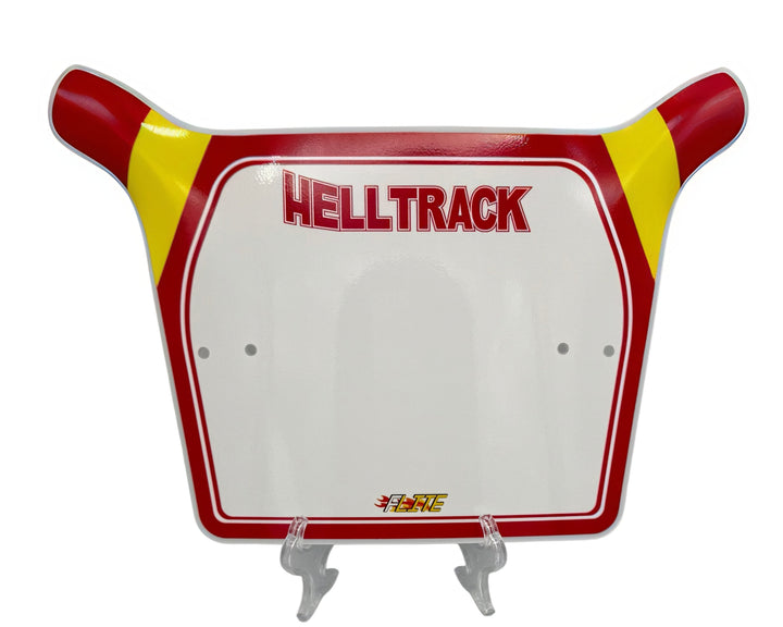 Rad Cru Jones HellTrack Number Plate