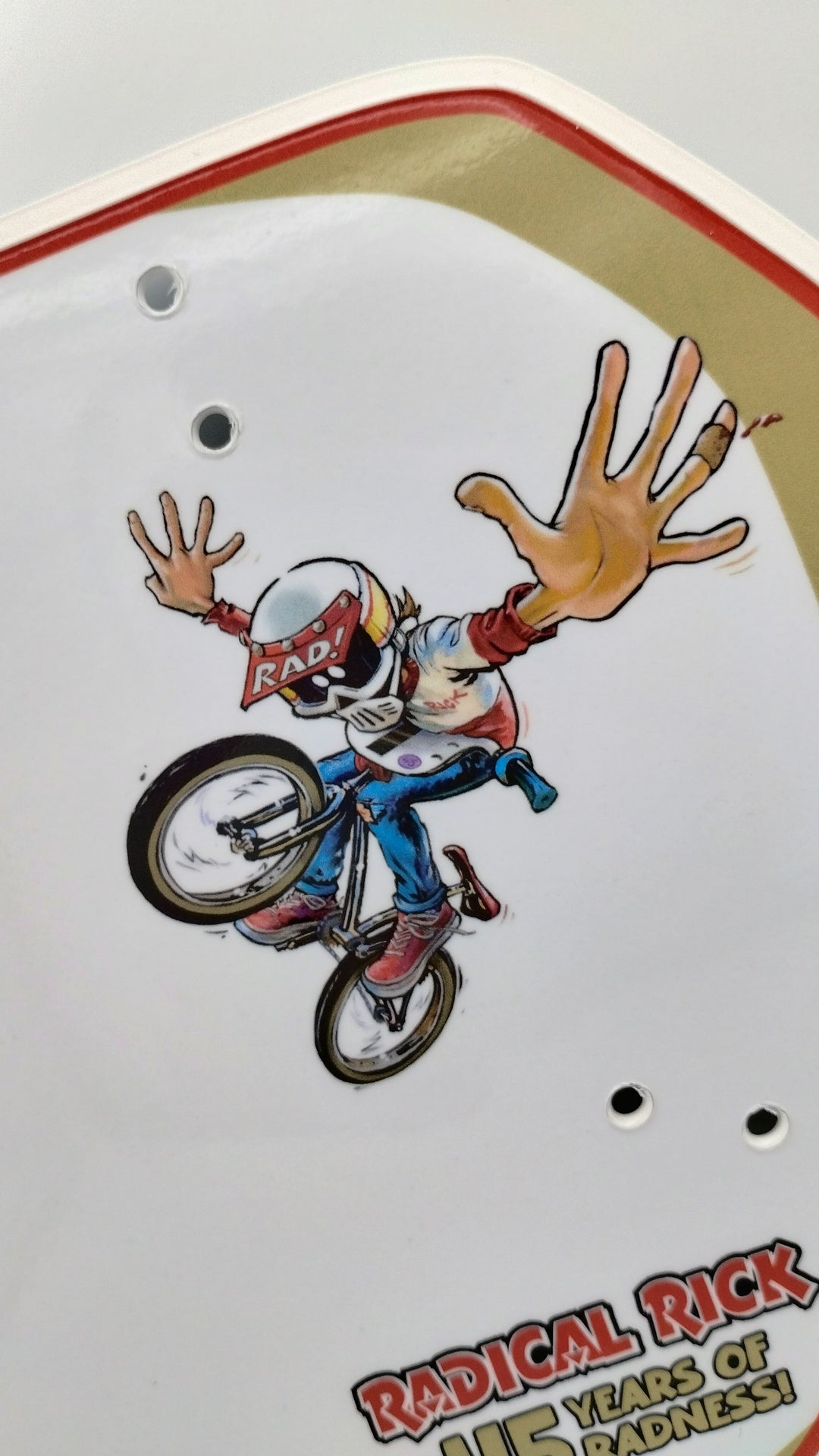 45 Years Radical Rick Rider Number Plate – Flite BMX