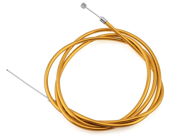 MCS LIGHTNING BRAKE CABLE sold by Flite BMX in Gold The wire is 65 inches long and housing is 60 inches long