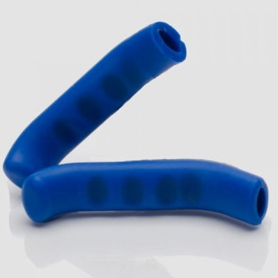 Sticky Fingers 2.0 Brake Lever Cover in Blue silicone sold by Flite BMX cut it to your own length for custom fit