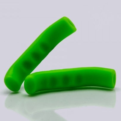 Sticky Fingers 2.0 Brake Lever Cover in Green silicone customize the length yourself for the perfect fit