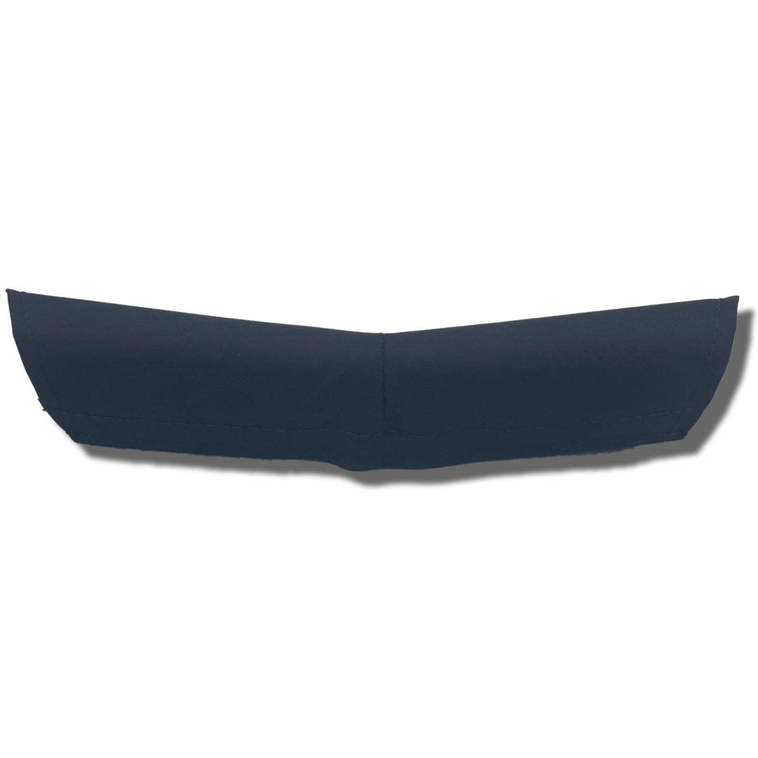 Textured nylon solid black v-bar pad for BMX by FliteBMX single pad