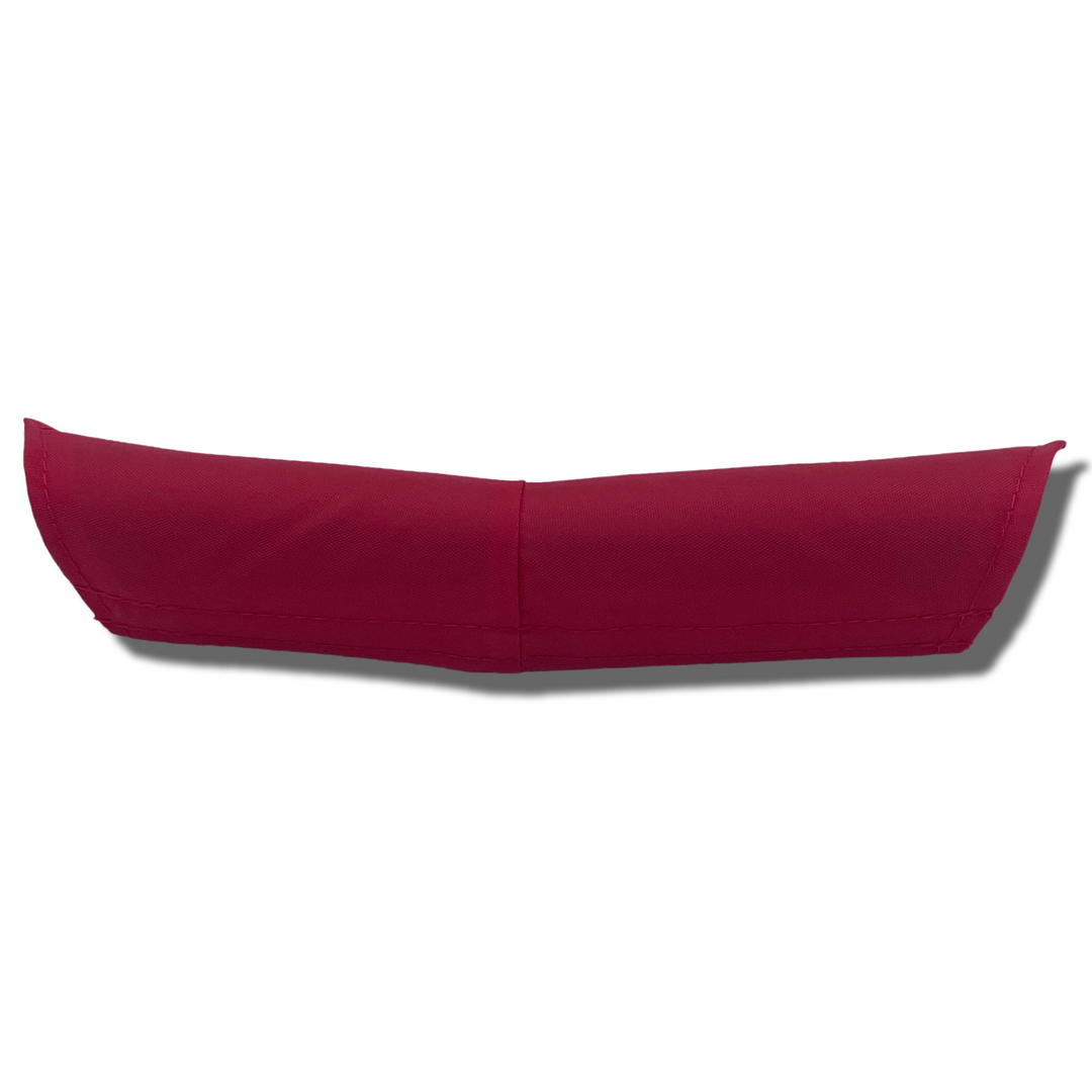 Textured Nylon Solid Red v-bar pad by FliteBMX for your BMX