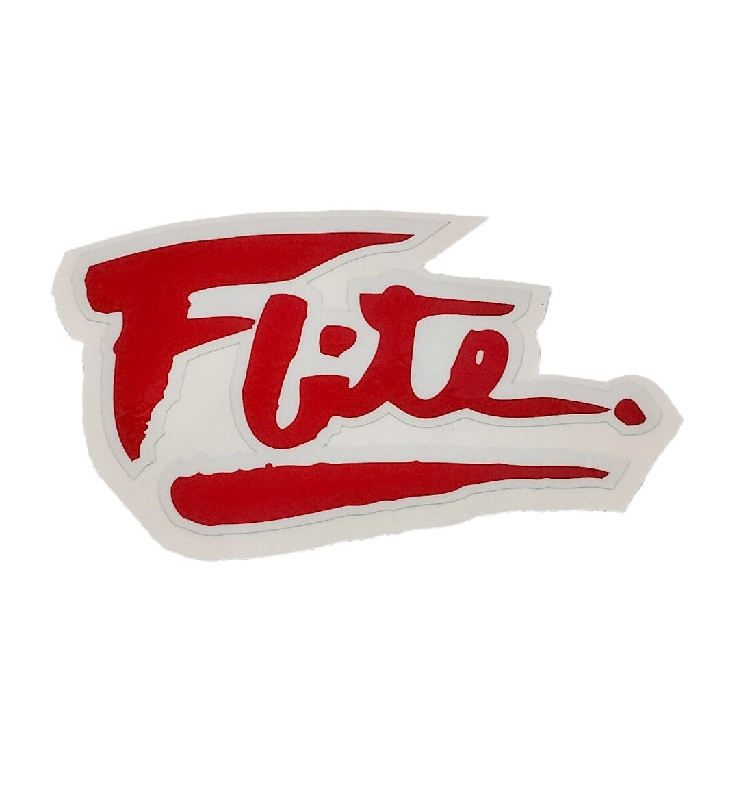 Red Flite 80's logo sticker
