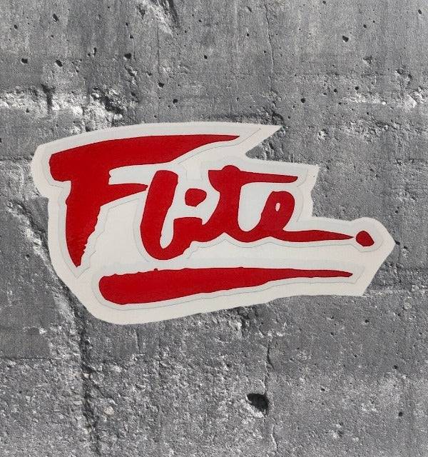 Flite 80's Logo Large Stickers – Flite BMX