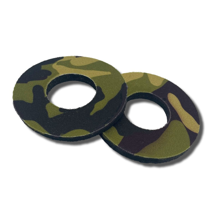 green black woodland camo grip donut 