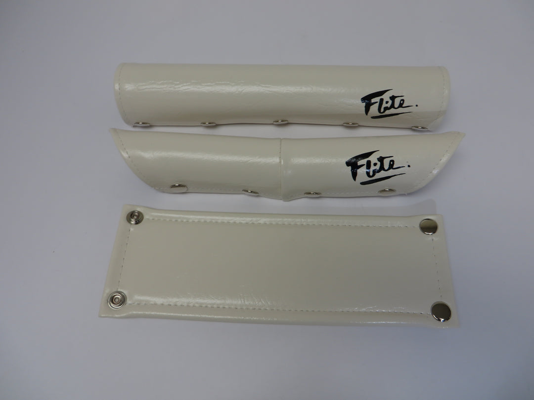 Flite White Vinyl V-Bar Old School 