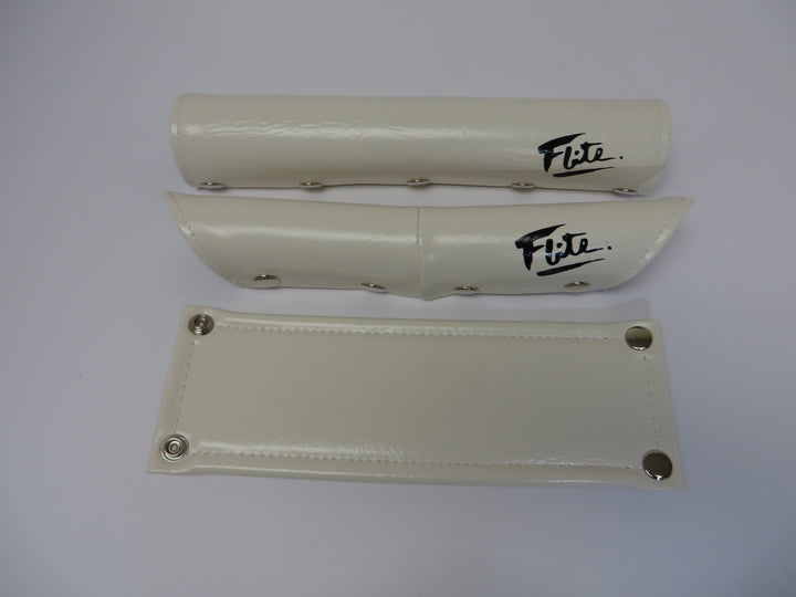 Flite White Vinyl V-Bar Old School 