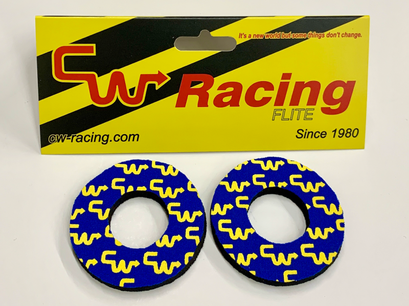 Blue and Yellow CW Freestyle Donuts 
