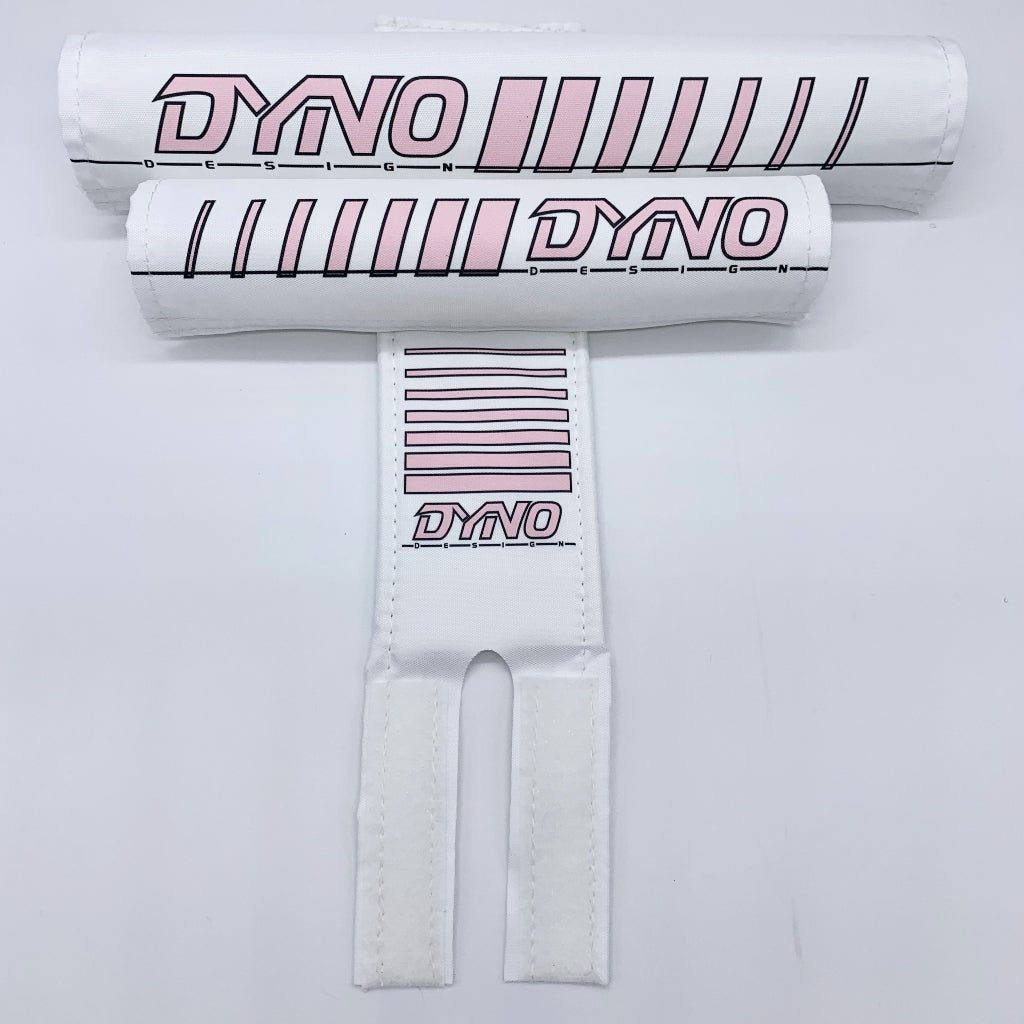GT Dyno D2 BMX Pad sets by Flite 3 piece set GT licensed product pink