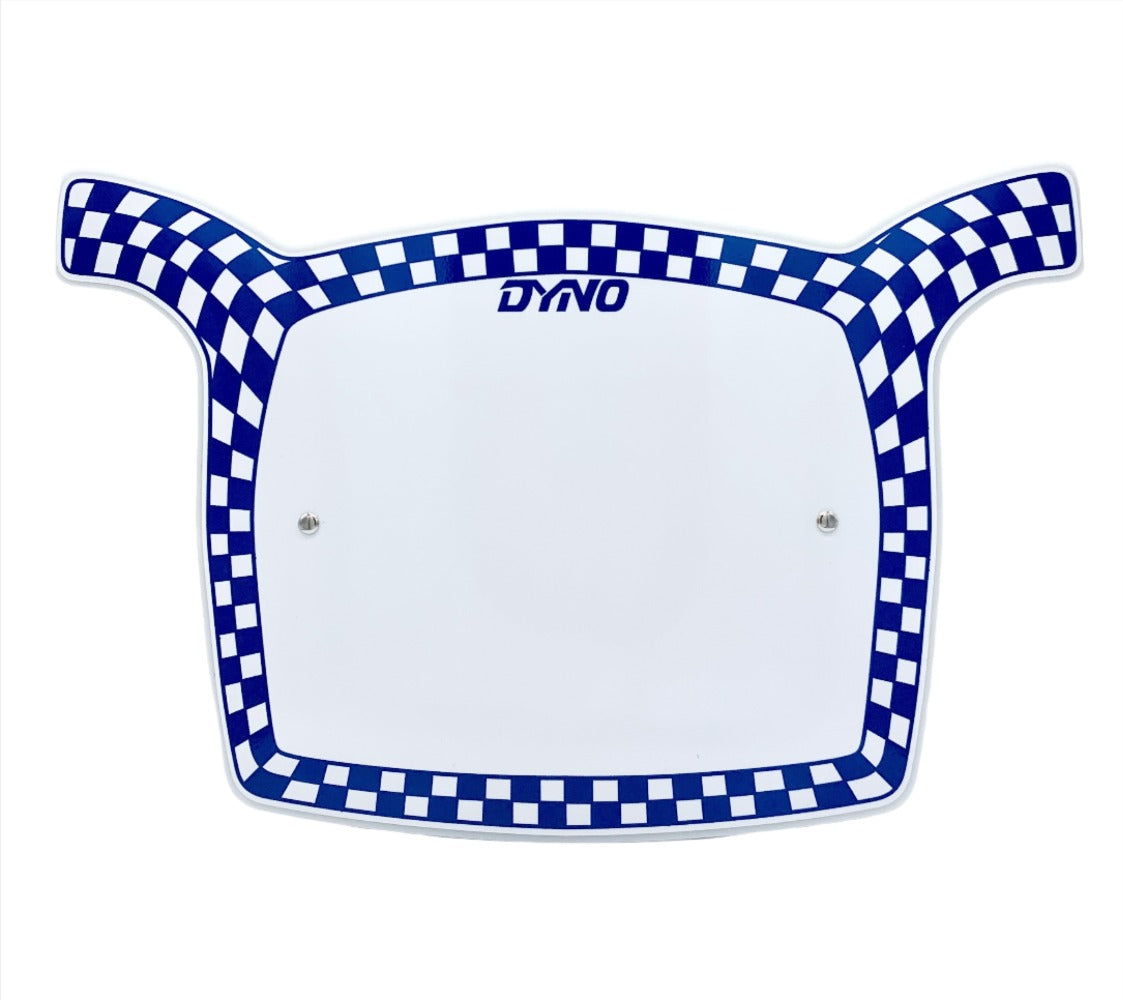 Dyno D-1 Stadium Checker Number plates – Flite BMX