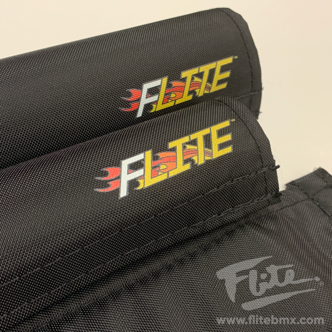 Flite Flame Logo BMX Pad Set