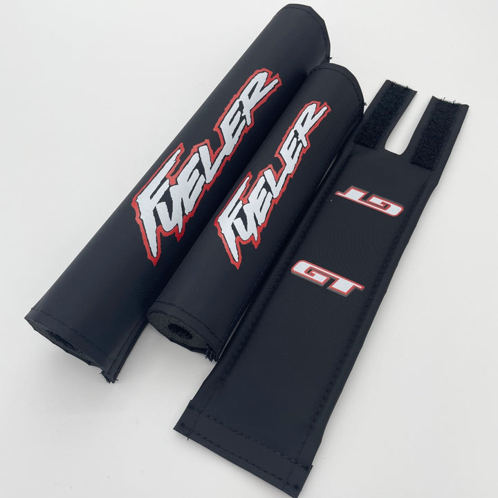 GT Fueler BMX Padset by Flite licensed product by GT 3 piece set frame pad stem pad bar pad