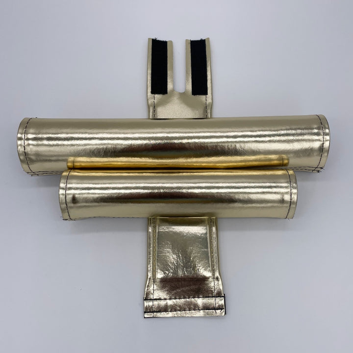 Solid Gold or Solid Chrome BMX padset by Flite