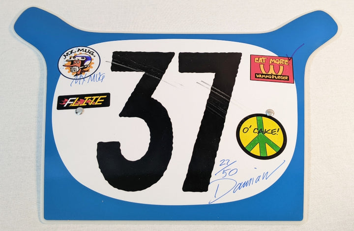 MX Mug Numberplate, Damian Fulton, Flite BMX, Radical Rick character