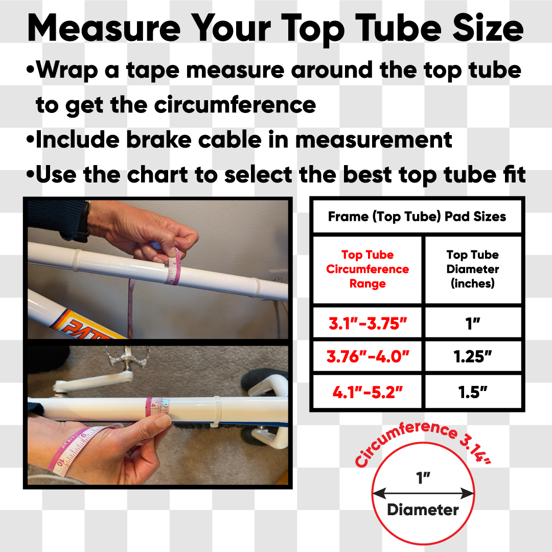 How to measure bicycle top tube 
