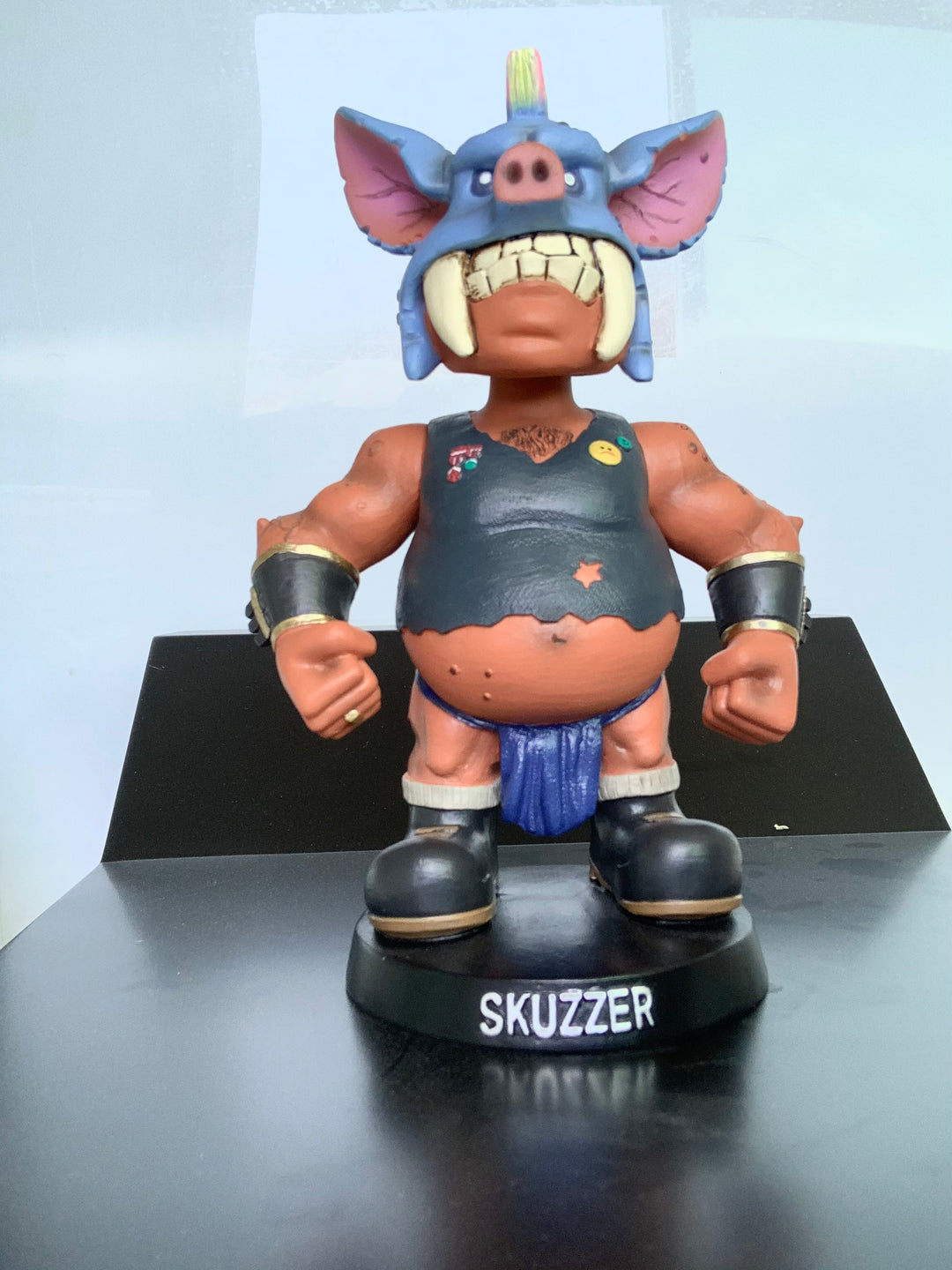 Radical Rick bmx comic, radical rick cartoon, damian fulton, skuzzer switchblade, bobble head, punk rock bmx, old school bmx, bmx villain