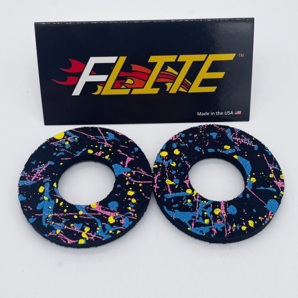 Splatter Paint 80s donuts by Flite for MX or BMX