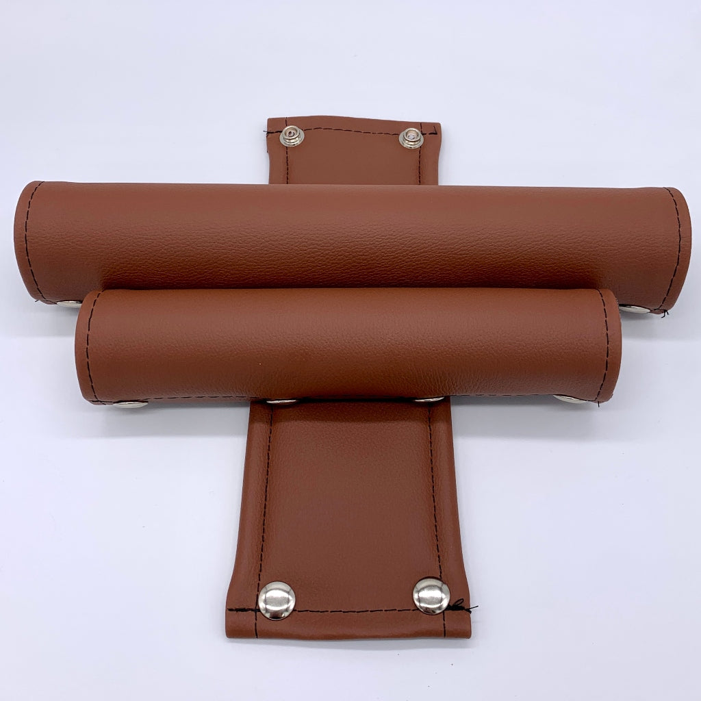 Vinyl Snap Closure 3 Piece BMX Pad Sets