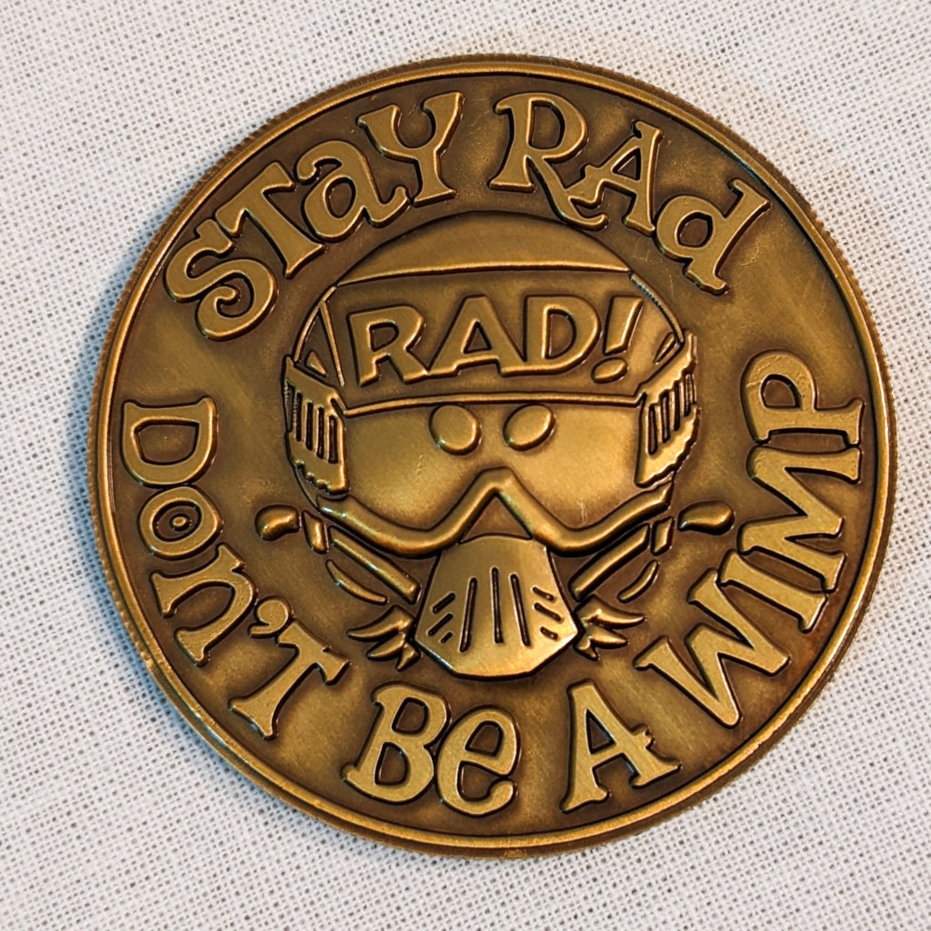 Stay Rad, Radical Rick Collector Coin, Box set, Damian Fulton, Flite BMX